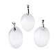 Natural Selenite Pendants(G-M091-01C)-1