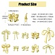 40Pcs 10 Styles Rack Plating Alloy Pendants(FIND-CJ0003-93)-2