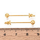 925 Sterling Silver Bead Cap Bails(STER-T008-79S)-4