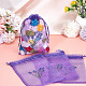 20Pcs Polyester Mesh Sachet Packing Drawstring Bgas(ABAG-TA0002-20C)-6