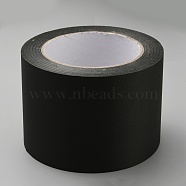 45 Yards Nylon Waterproof Repair Adhesive Tape, Black, 100mm(AJEW-WH0513-87B)