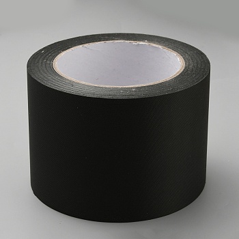 45 Yards Nylon Waterproof Repair Adhesive Tape, Black, 100mm