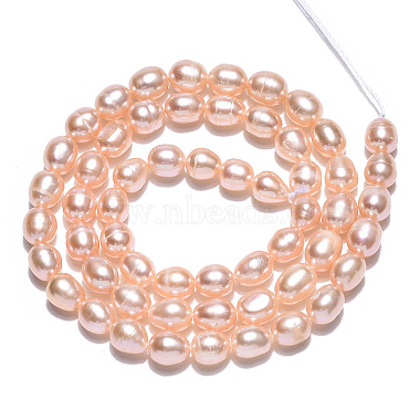 Natural Cultured Freshwater Pearl Beads Strands(PEAR-N012-05S)-2