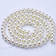 Chapelets de perles en verre nacré(HY-10D-B02)-1