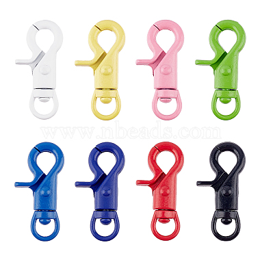 Mixed Color Mixed Color Brass Swivel Clasps