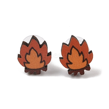 Thanksgiving Stud Earrings Set(EJEW-U016-01P-04)-2