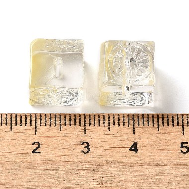 des billes de verre transparentes(GLAA-A012-04D)-3