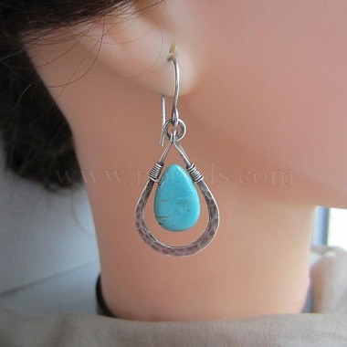 alliage boucles d'oreilles dangle(WGEE1F9-01)-4