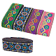 Ethnic style Embroidery Polyester Ribbons(OCOR-WH0064-12)-4