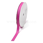 High Dense Polyester Grosgrain Ribbons, Fuchsia, 3/4 inch(19.1mm), about 100yards/roll(OCOR-S112-G-14)