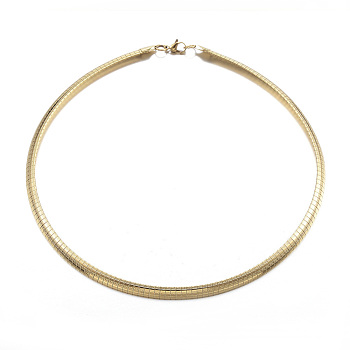 304 Stainless Steel Necklaces, Herringbone Chains, Golden, 17.72 inch(45cm)