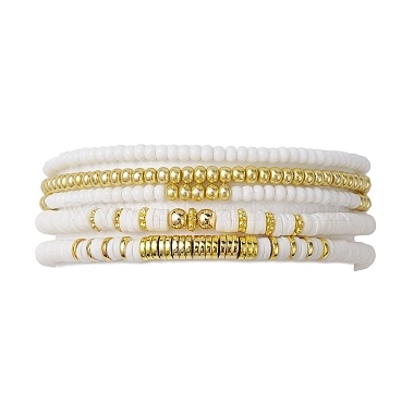 White Hematite Bracelets