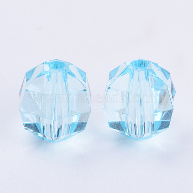 Transparent Acrylic Beads(TACR-Q256-8mm-V38)-2