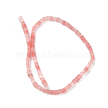 Cherry Quartz Glass Beads Strands(G-A128-C28-A)-2
