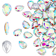 80Pcs Glass Rhinestone Cabochons(RGLA-FG0001-16B)-1