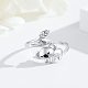 Leaf Alloy Cuff Rings(FS-WGD5948-02)-1