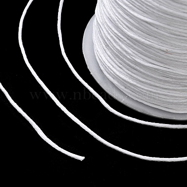 Waxed Cotton Thread Cords(YC-R003-1.0mm-101-B)-3