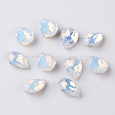 Faceted Teardrop K9 Glass Rhinestone Cabochons(RGLA-I001-18x13mm-031)-2