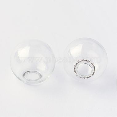 Round Mechanized Blown Glass Globe Ball Bottles(BLOW-R001-10mm)-2