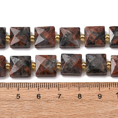Natural Red Labradorite Beads Strands(G-F839-A04-01)-3
