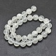 Brins de perles de sélénite naturelles(G-G792-24E)-2