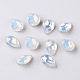 Faceted Teardrop K9 Glass Rhinestone Cabochons(RGLA-I001-18x13mm-031)-2