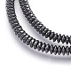 Non-magnetic Synthetic Hematite Beads Strands(X-G-I208-03-A-4x1mm)-2