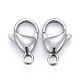 304 Stainless Steel Lobster Claw Clasps(STAS-AB15)-2