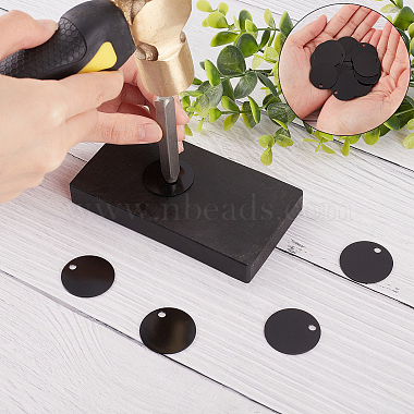 sunnyclue DIY-Set zur Herstellung von Blankoanhängern für Halsketten(DIY-SC0020-83)-3