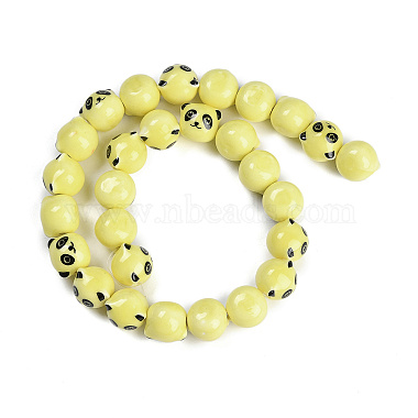 Handmade Porcelain Beads Strands(PORC-P029-02E)-2