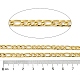 10M Ion Plating(IP) 304 Stainless Steel Figaro Chains(CHS-G035-02B-G)-2