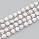 Chaînes de perles en laiton faites à la main de 3.28 pied(X-CHC-S003-17B)-1