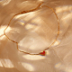 ожерелья с подвесками в форме сердца из нержавеющей стали(YH3066)-3