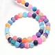 Natural Weathered Agate Beads Strands(G-G589-6mm-09)-2