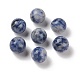 Natural Blue Spot Jasper No Hole Sphere Beads(G-K353-04A-14)-1