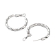 Tarnish Resistant 202 Stainless Steel Hoop Earrings(EJEW-A041-07P)-2