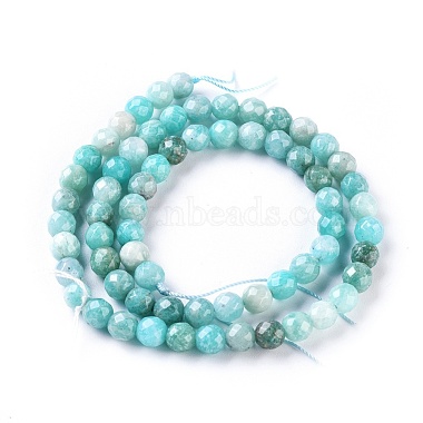 Natural Amazonite Beads Strands(G-F653-02-A)-2