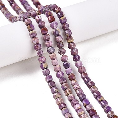 Natural Lepidolite Beads Strands(G-N342-140)-4