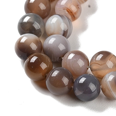 agate à rayures naturelles / brins de perles d'agate(G-Z060-A01-B14)-4
