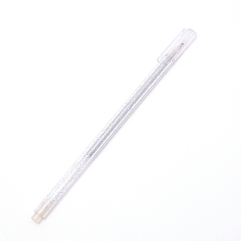 Plastic Glisten Gel Pen, Office & School Supplies, Silver, 163x11x7.8mm