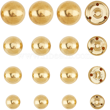 40Pcs 3-Hole Brass Buttons(BUTT-CY0001-18A)-6