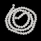 Imitate Austrian Crystal Frosted Glass Beads Strands(GLAA-F029-TM4mm-B13)-2