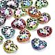 Plating Acrylic European Beads(AC-CBA49BC-01)-1