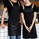 Polyester Sleeveless Apron(AJEW-WH20067-025)-4