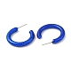 Boucles d'oreilles en acrylique avec anneau texturé(EJEW-P251-38)-3