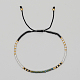 Glass Seed Braided Beaded Bracelets(XC9959-04)-1