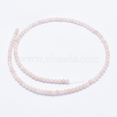 Natural Pink Opal Beads Strands(G-E444-28-4mm)-2