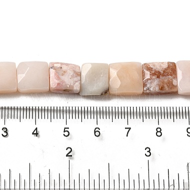 rose naturel perles d'opale brins(G-C109-A14-02)-5