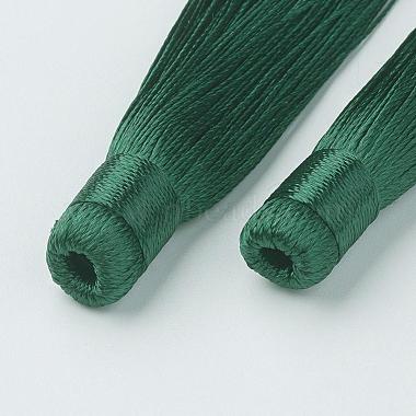 Décorations de gros pendentif pompon en nylon(HJEW-G010-B09)-2