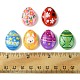 12Pcs 6 Colors Easter Cartoon Opaque Resin Cabochons(RESI-FS0001-56)-5